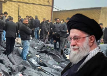 Illustration des massacres en Iran