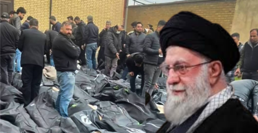 Illustration des massacres en Iran